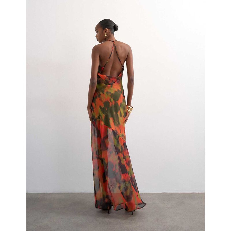 TOPSHOP Astrid Sleeveless Maxi Dress image number 1
